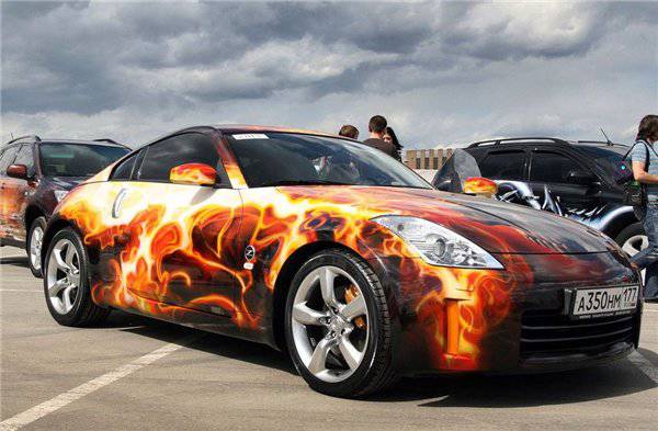 Покраска авто как элемент тюнинга Покраска авто как элемент тюнинга