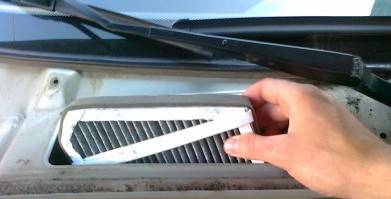 Замена салонного фильтра на Шевроле Ланос Замена салонного фильтра на Шевроле Ланос