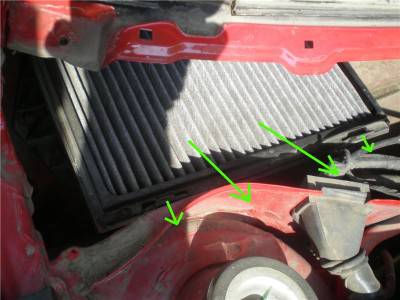 Замена салонного фильтра Skoda Octavia Замена салонного фильтра Skoda Octavia