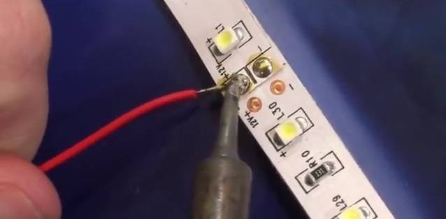 Установка светодиодной подсветки Установка светодиодной подсветки